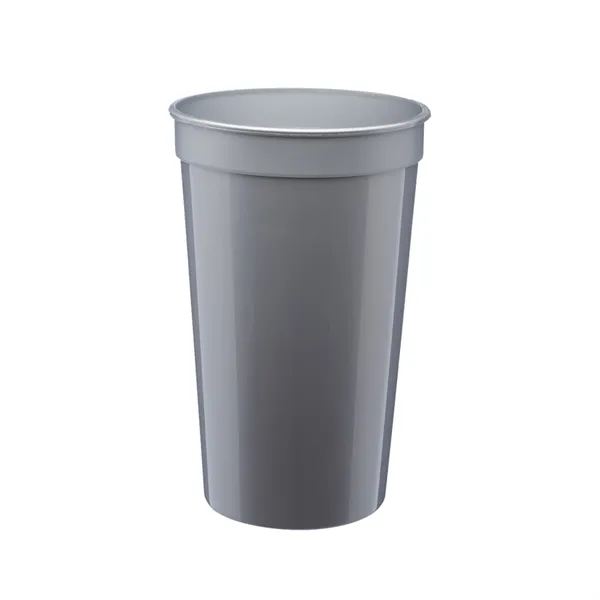 BPA-free recyclabe plastic stadium cup of  22 oz. capacity plus... from ASI 37218 Athena Promo (tm)