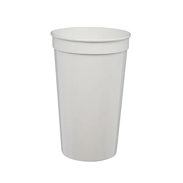 BPA-free recyclabe plastic stadium cup of  22 oz. capacity plus... from ASI 37218 Athena Promo (tm)