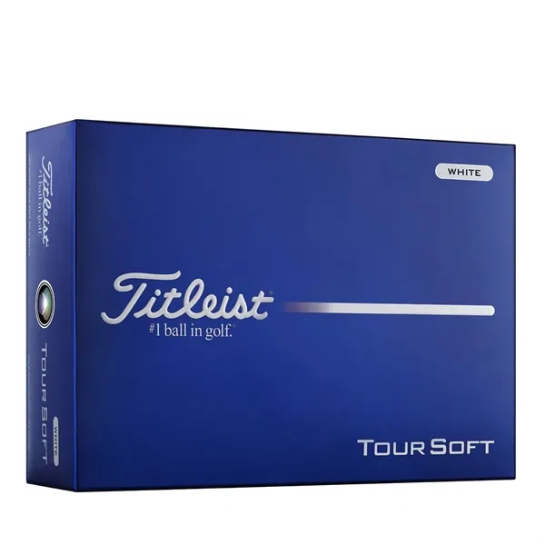 Titleist Tour Soft golf balls; Box contains 12 white balls and... from ASI 38120 Ball Pro / Diversified Quality Kitchenware
