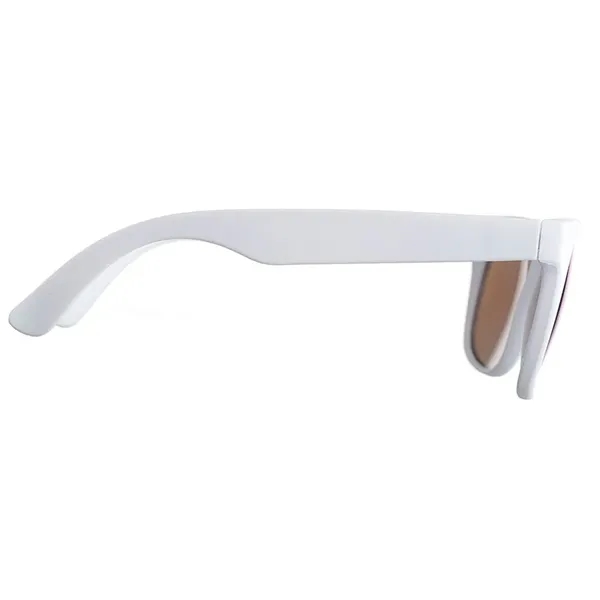 Polycarbonate sunglasses with mirrored lenses featuring UV 400 protection.... from ASI 39552 BEL Promo