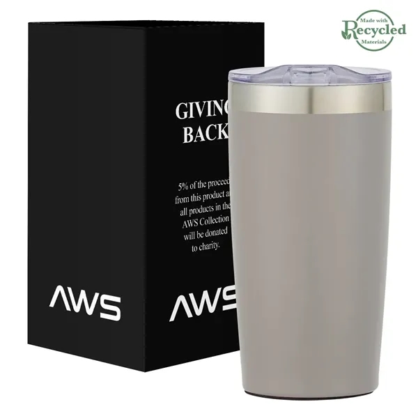 20 oz. AWS two-tone Himalayan tumbler for taking a drink wherever... from ASI 61125 Hit Promotional Products / Hit®