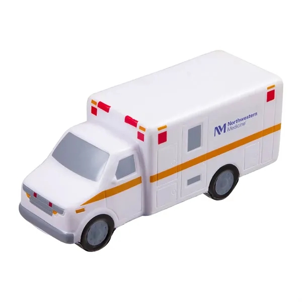 Ambulance-shaped, PU foam stress reliever.... from ASI 63549 Jornik Manufacturing Corp