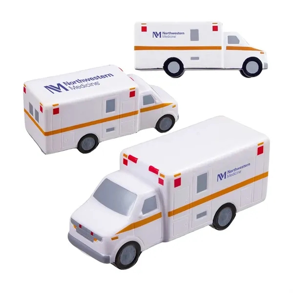 Ambulance shaped stress reliever.... from ASI 63549 Jornik Manufacturing Corp