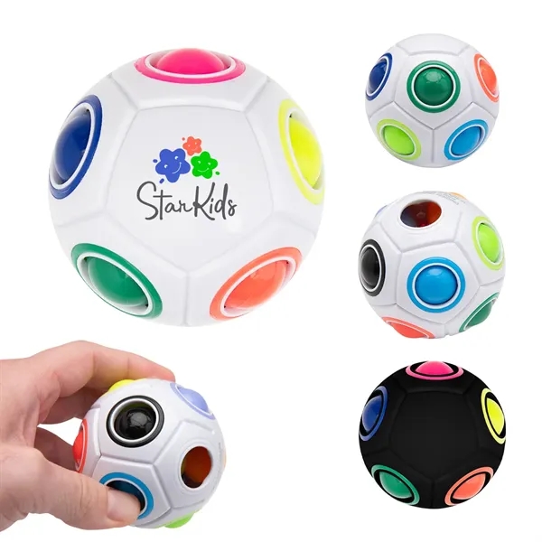 Ball shaped stress-pop game.... from ASI 61125 Hit Promotional Products / Hit®