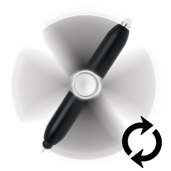 4 in 1 fidget spinner, stylus, LED flashlight, and ballpoint pen.... from ASI 68190 Lungsal / Lungsal