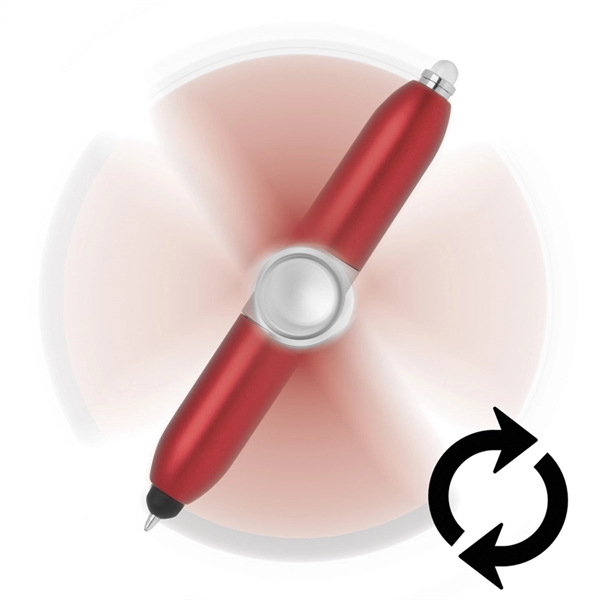 4 in 1 fidget spinner, stylus, LED flashlight, and ballpoint pen.... from ASI 68190 Lungsal / Lungsal