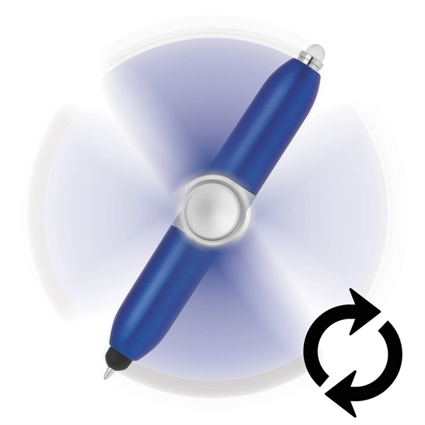 4 in 1 fidget spinner, stylus, LED flashlight, and ballpoint pen.... from ASI 68190 Lungsal / Lungsal