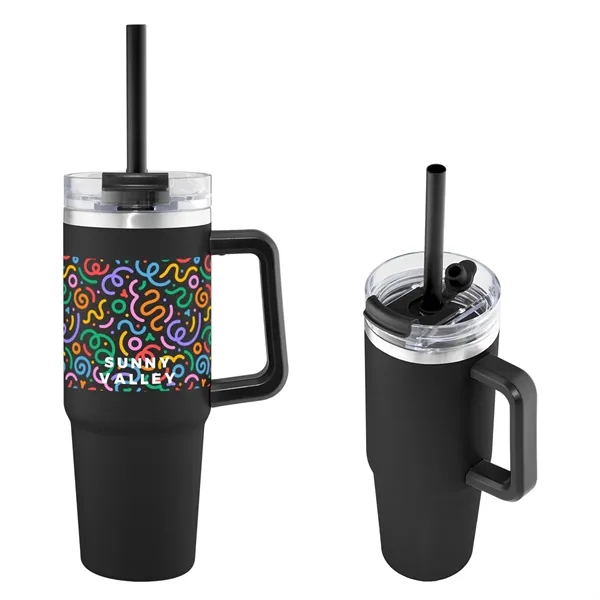 30 Oz. Full Color Intrepid Recycled Stainless Steel Tumbler... from ASI 61125 Hit Promotional Products / Hit®