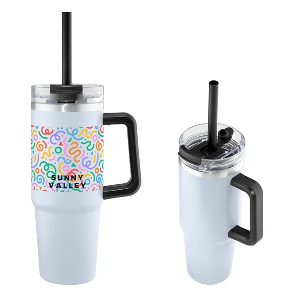 30 Oz. Full Color Intrepid Recycled Stainless Steel Tumbler... from ASI 61125 Hit Promotional Products / Hit®