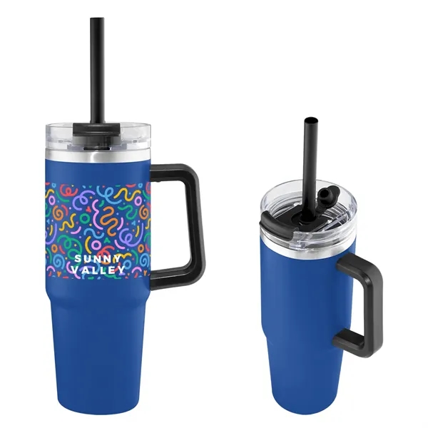 30 Oz. Full Color Intrepid Recycled Stainless Steel Tumbler... from ASI 61125 Hit Promotional Products / Hit®