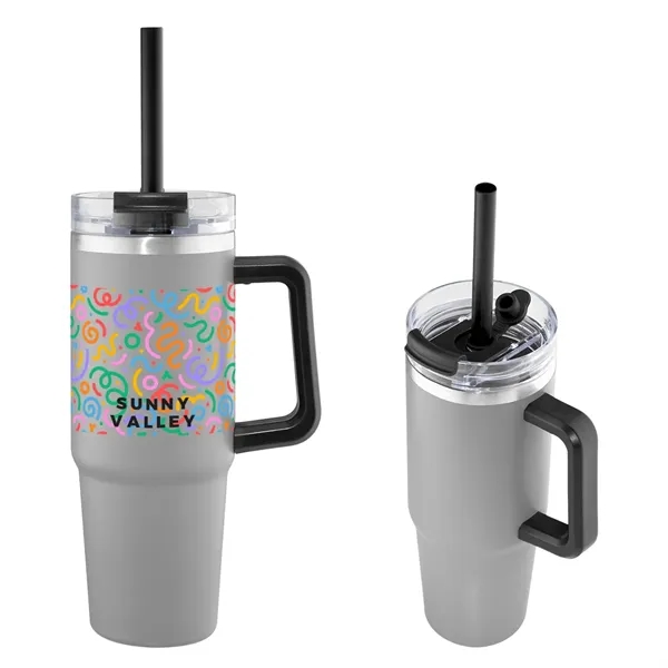 30 Oz. Full Color Intrepid Recycled Stainless Steel Tumbler... from ASI 61125 Hit Promotional Products / Hit®