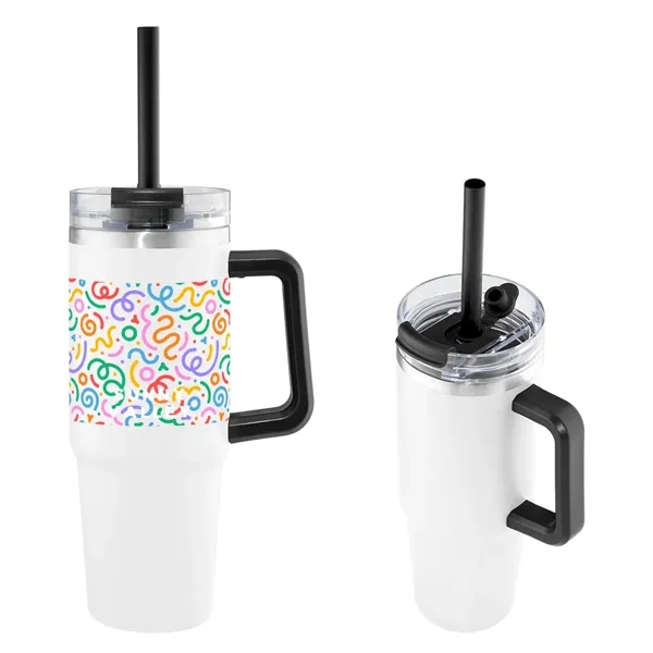 30 Oz. Full Color Intrepid Recycled Stainless Steel Tumbler... from ASI 61125 Hit Promotional Products / Hit®