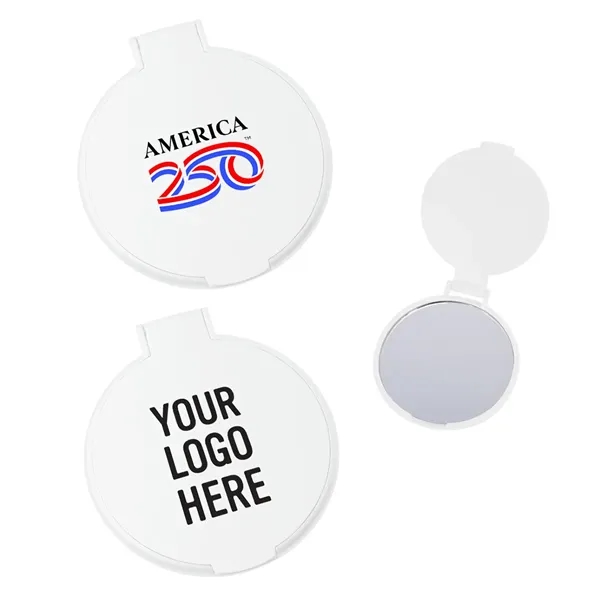 America250™ Compact Mirror... from ASI 61125 Hit Promotional Products / Hit®