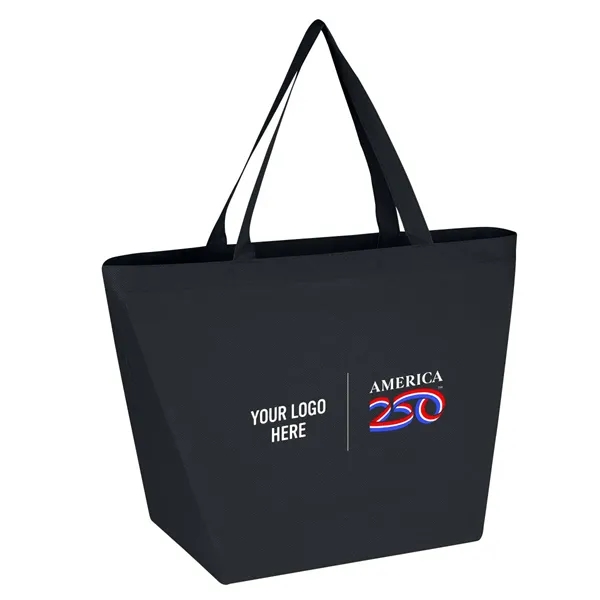 America250™ Non-Woven Budget Shopper Tote Bag... from ASI 61125 Hit Promotional Products / Hit®