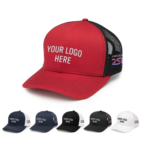 America250™ The Hauler Classic Trucker... from ASI 61125 Hit Promotional Products / Hit®