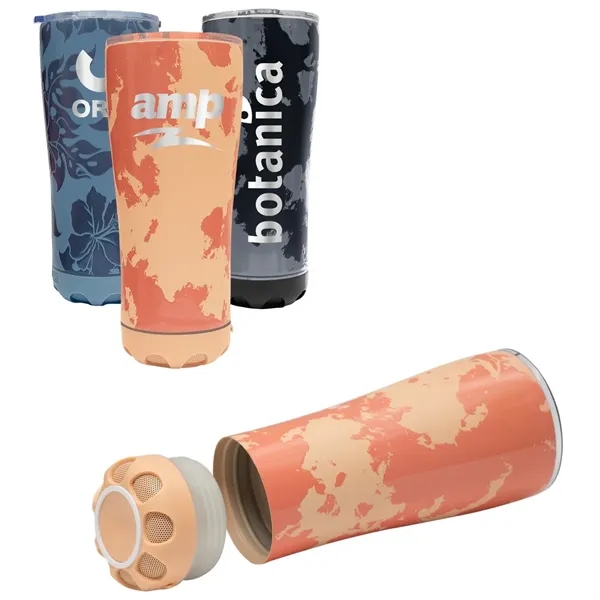 Item #QKS05 Quiksilver Zuma 16 oz Stainless Steel Tumbler