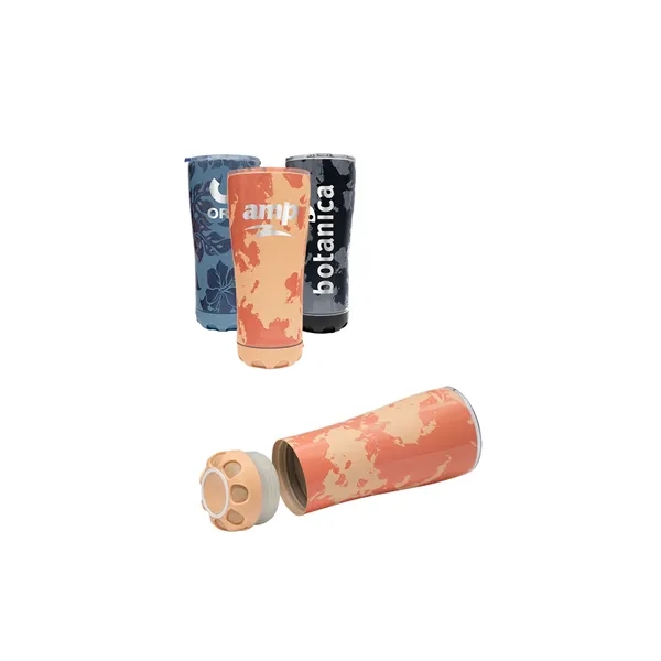 Item #QKS05 Quiksilver Zuma 16 oz Stainless Steel Tumbler