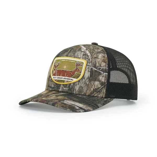 Printed Richardson trucker cap with breathable mesh, ideal for outdoor promotions... from ASI 72657 Active Life Promo / Active Life