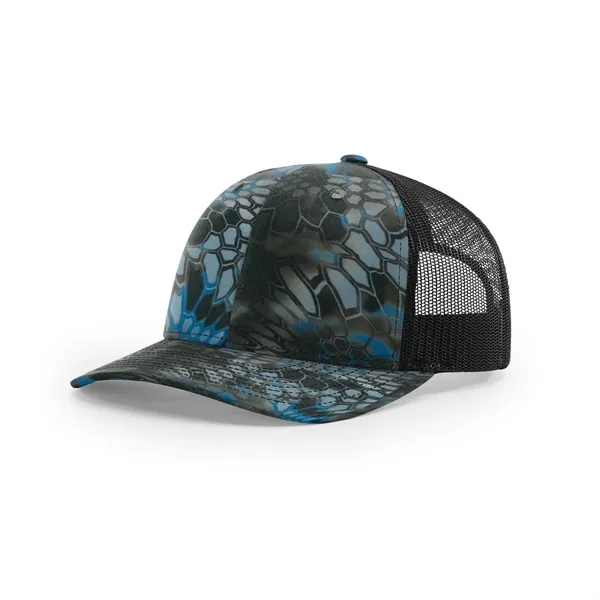 Printed Richardson trucker cap with breathable mesh, ideal for outdoor promotions... from ASI 72657 Active Life Promo / Active Life