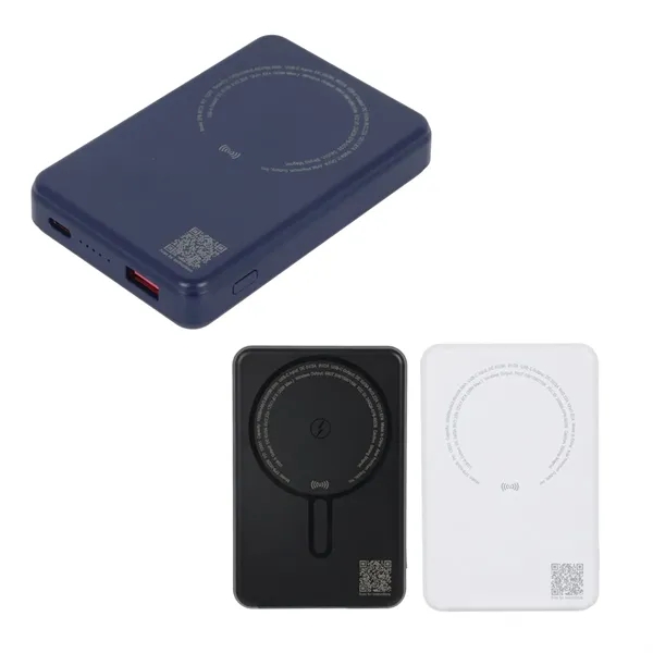 10000mAh 20W PD Power Bank with 15W Magnetic Wireless Charger... from ASI 36730 Ariel Premium Supply Inc