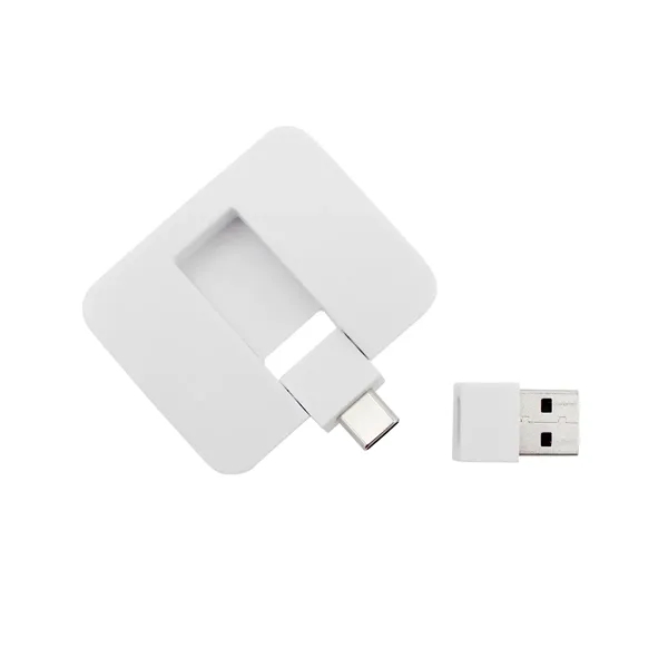 Recycled 4-in-1 USB Hub... from ASI 30270 Aakron Line