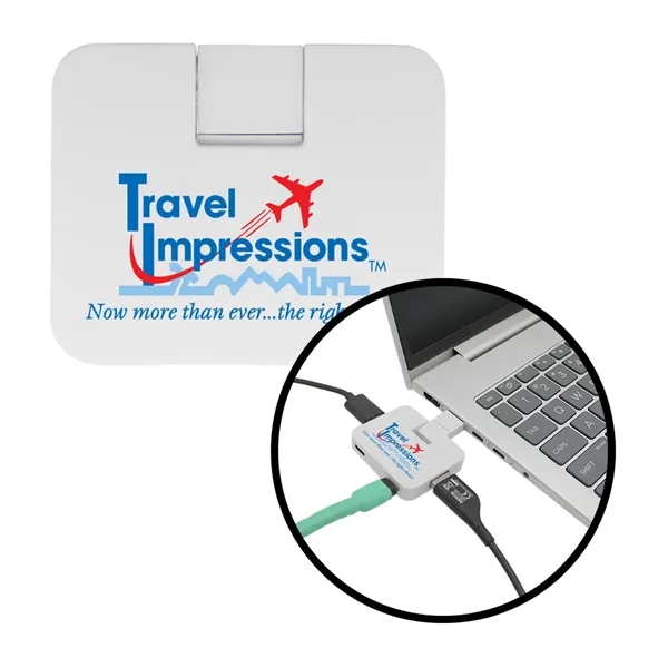 Recycled 4-in-1 USB Hub... from ASI 30270 Aakron Line