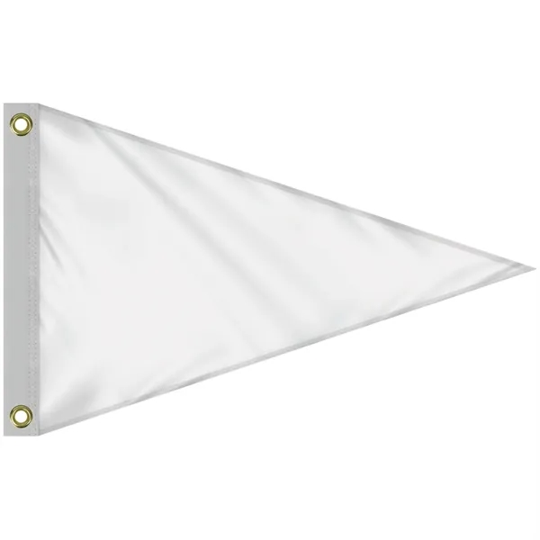 2' x 3' customized digitally printed double sided knitted polyester pennants... from ASI 80228 Quinn