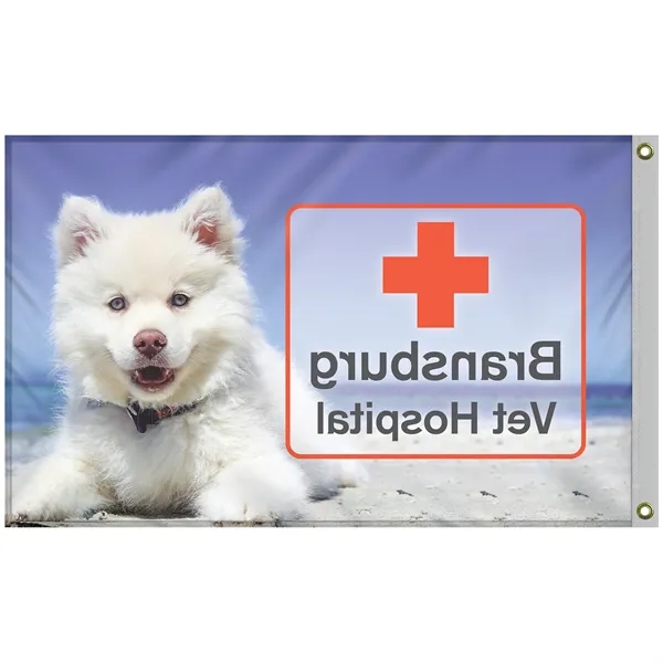 2.5' x 4' Full Color Digitally Printed Single Reverse Knit Poly... from ASI 80228 Quinn