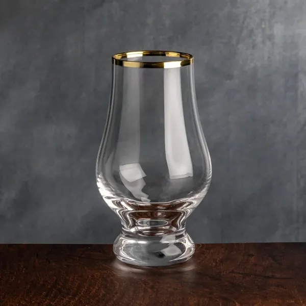 The Lismore Gold Rim Whiskey Taster features a beautifully shaped bowl... from ASI 84592 St Regis Group