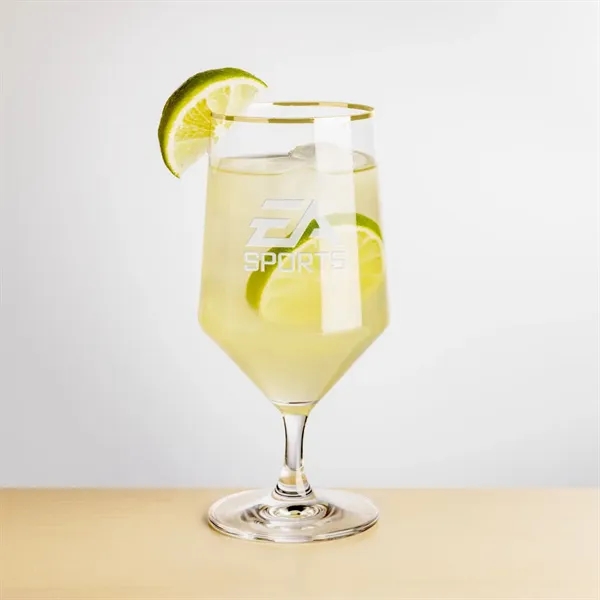 The lead-free crystalline Tucson Cocktail Glass showcases a modern footed silhouette... from ASI 84592 St Regis Group