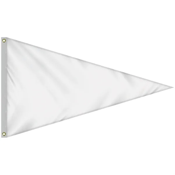 3' x 5' customized digitally printed double sided knitted polyester pennants... from ASI 80228 Quinn