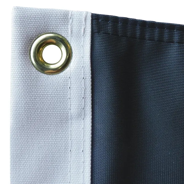 3' x 5' customized digitally printed double sided knitted polyester pennants... from ASI 80228 Quinn