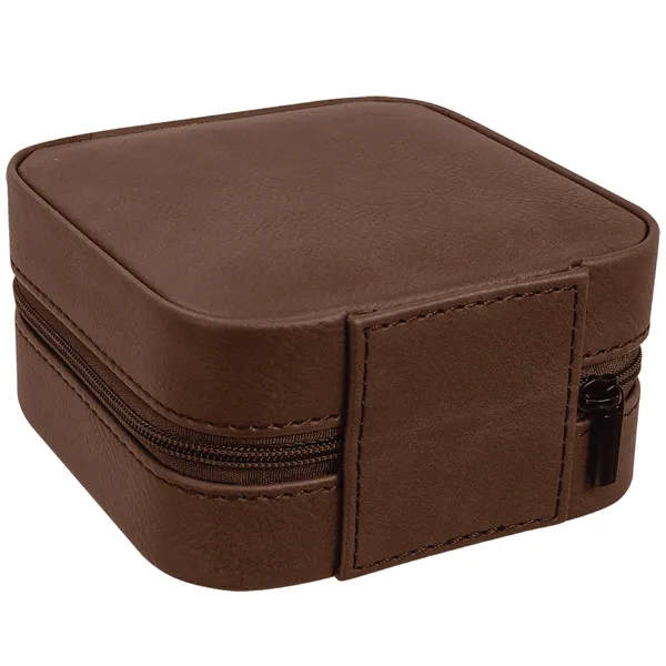 4" x 4" x 2" Leatherette Travel Jewelry Box... from ASI 74601 Calico