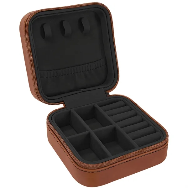 4" x 4" x 2" Leatherette Travel Jewelry Box... from ASI 74601 Calico