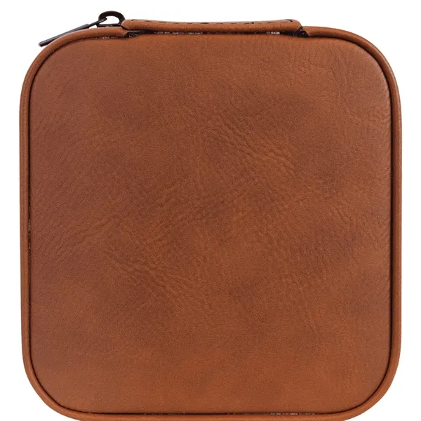 4" x 4" x 2" Leatherette Travel Jewelry Box... from ASI 74601 Calico