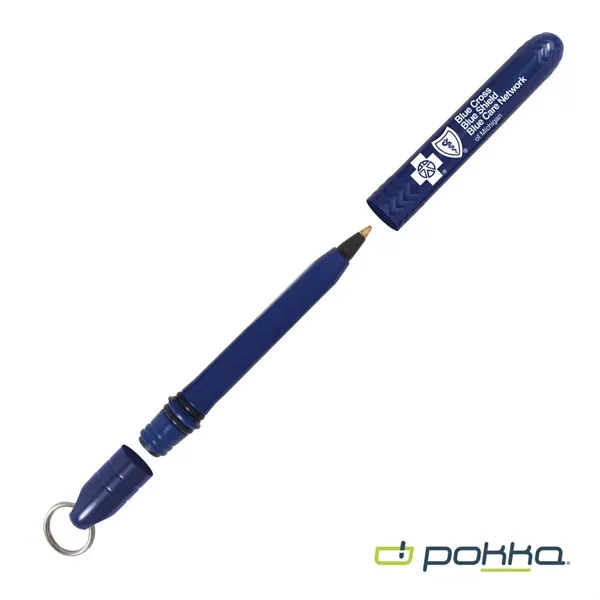 The Pokka® Pocket Pen w/ Dock & Keyring is your go-to... from ASI 84592 St Regis Group