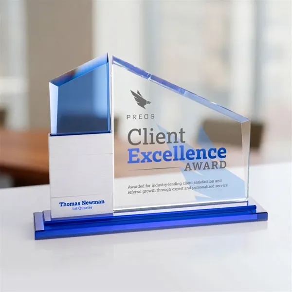 The Castlewood Add-a-Block VividPrint™ Award is a contemporary recognition piece designed... from ASI 84592 St Regis Group / St Regis