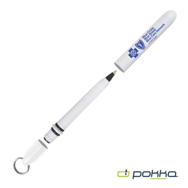The Pokka® Pocket Pen w/ Dock & Keyring is your go-to... from ASI 84592 St Regis Group