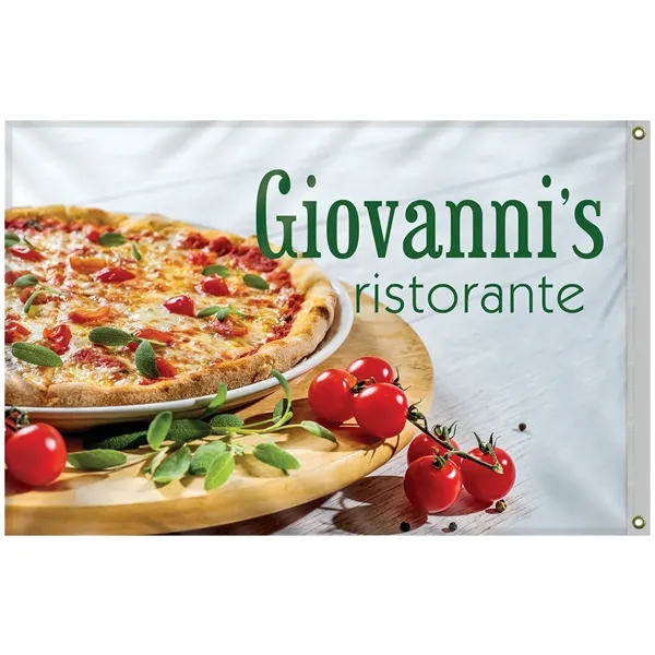 4' x 6' Digitally Printed Double Sided Outdoor Knitted Polyester Flag... from ASI 80228 Quinn