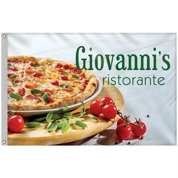 4' x 6' Digitally Printed Single Reverse Outdoor Knitted Polyester Flag... from ASI 80228 Quinn