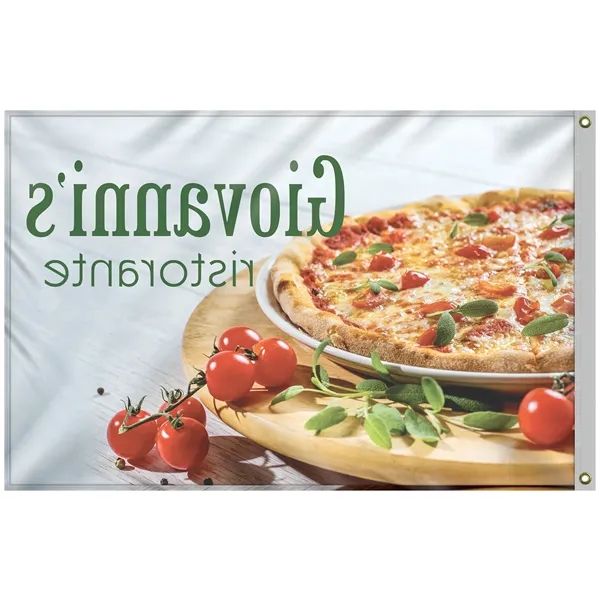 4' x 6' Full Color Digitally Printed Single Reverse Knit Poly... from ASI 80228 Quinn