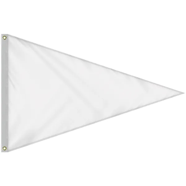 4' x 6' customized digitally printed double sided knitted polyester pennants... from ASI 80228 Quinn