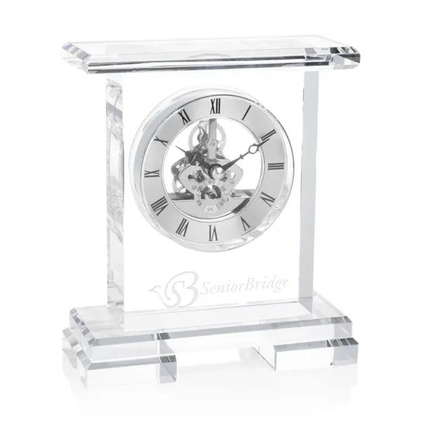 The Todmorden Crystal Clock is a stunning optical crystal timepiece featuring... from ASI 84592 St Regis Group / St Regis