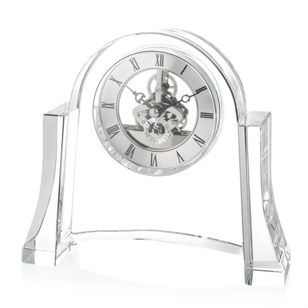 The Sulfolk Clock is a stunning optical crystal timepiece featuring a... from ASI 84592 St Regis Group / St Regis