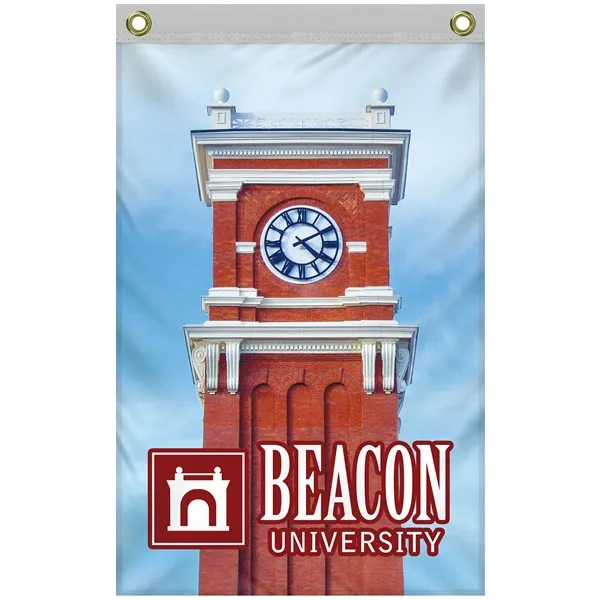 Economical 2' x 3' short-term outdoor and indoor-use full color 100... from ASI 80228 Quinn