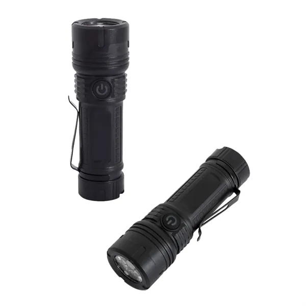 Rechargeable LED Clip Flashlight... from ASI 36730 Ariel Premium Supply Inc
