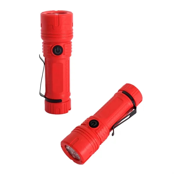 Rechargeable LED Clip Flashlight... from ASI 36730 Ariel Premium Supply Inc