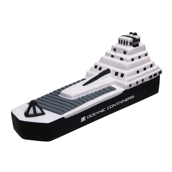 Container/cargo ship shaped stress reliever of made of PU foam.... from ASI 63549 Jornik Manufacturing Corp
