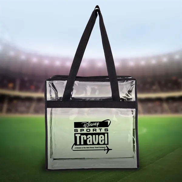 Clear tote with sturdy 600 denier handles.... from ASI 30112 ACE Products / Ace Line