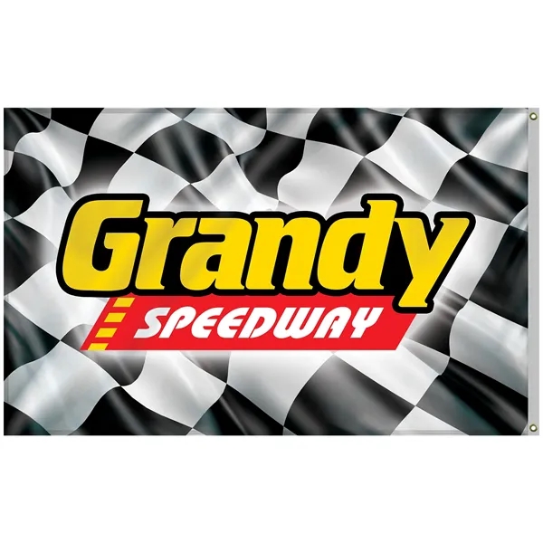 5' x 8' Digitally Printed Double Sided Outdoor Knitted Polyester Flag... from ASI 80228 Quinn